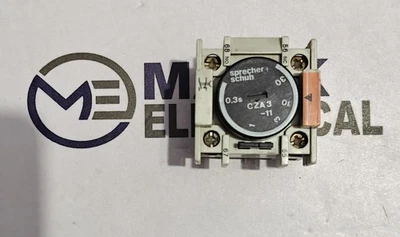 HAUT-PARLEUR + CHAUSSURE CZA3-11 ADD ON CONTACTEUR MINUTERIE 0.3S-30S... - Photo 1/4