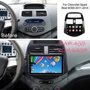 64GB Android 13 For 2011-2014 Chevrolet Spark Car Stereo Radio Gps Wifi CarPlay - Picture 1 of 21