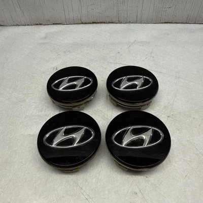 HYUNDAI AZERA GENESIS SANTA FE KONA 4 WHEEL RIM HUB CAP HUBCAP CENTER COVER - Image 1 of 3