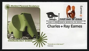 #4333m 42c Charles & Ray Eames, Fleetwood FDC **ANY 5=FREE SHIPPING** - Picture 1 of 1