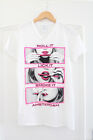 Urban Amsterdam Smoke Kult Print Shirt T Shirt Wei Neon Pink S 36