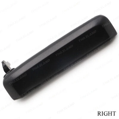 Rh Black Outer Door Handle For Nissan Big-M TD D21 B11 Pathfinder 1987 1999 - Imagem 1 de 4