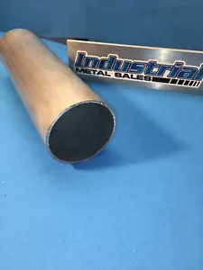 4" OD x 12” Long x 1/8" Wall 6061 T6511 Alumiunum Round Tube - Picture 1 of 1
