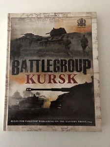 Plastik Soldat historische Miniatur Kriegsspiel Regeln Schlachtgruppe Kursk HardBack - Bild 1 von 3