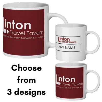 Alan Partidge Mug Personalised Linton Travel Tavern Funny British TV Gift Cup - Image 1 of 4
