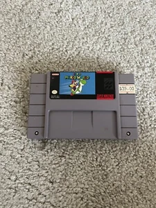 Super Mario World (SNES, 1991) Authentic Tested And Working Cartridge Only - Picture 1 of 3