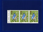 1981 SG1152 18p Large Blue W482 Strip (3) Unmounted Mint pflh