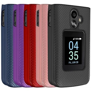 Funda de teléfono de doble capa resistente a prueba de golpes para TCL Flip 3 T435 - Imagen 1 de 32