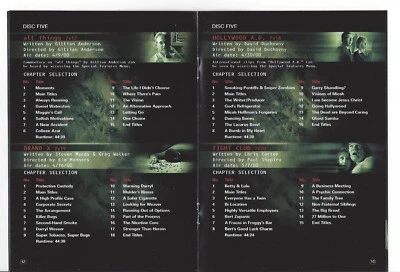 The X-Files Seventh Season 7 Episode Guide From DVD Set Great Shape! - Image 1 of 2