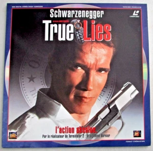LaserDisc X 2 VF True Lies L'action abolue de James Cameron A. Schwarzenegger - Photo 1/10