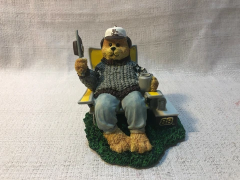 Dale Jarrett Bear Memory Company Nascar Racing First In Limited Series Figurine Cover