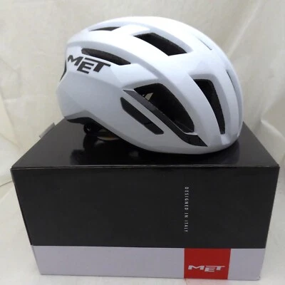 Capacete MET Vinci MIPS - Branco/prata, fosco, médio - Imagem 1 de 4