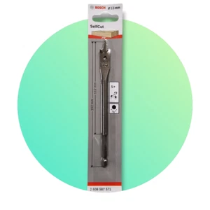 Bosch 14 mm Selfcut Flachbohrer (Sechskantschaft) Spateneinsatz 14 x 152 mm - 2608587572 - Bild 1 von 4