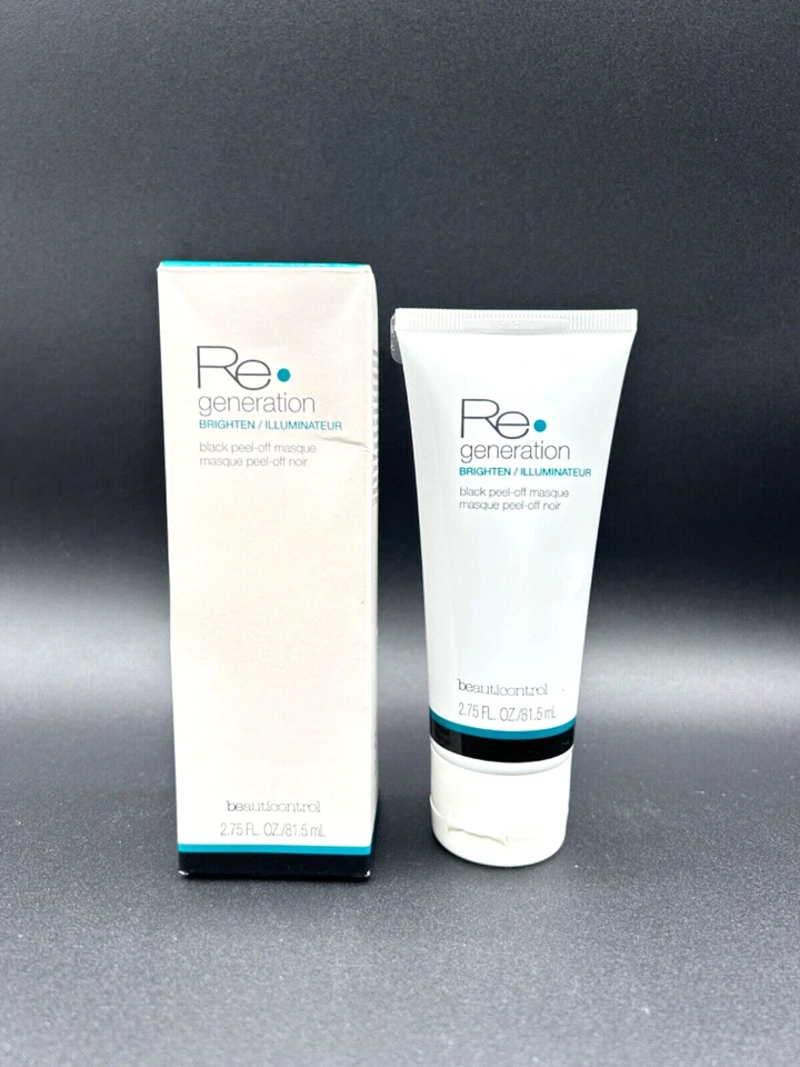 New, Sealed, Beauticontrol Regeneration Brighten Black Peel Off Masque 2.75 oz - Image 1 of 4