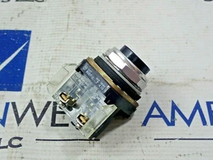 ALLEN BRADLEY 800T-B SER T Black Push Button, Contact 800T-XD - Picture 1 of 6
