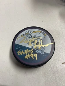 The Mighty Ducks Vincent Larusso 'Adam Banks' Autografiado FIRMADO Puck JSA - Imagen 1 de 2