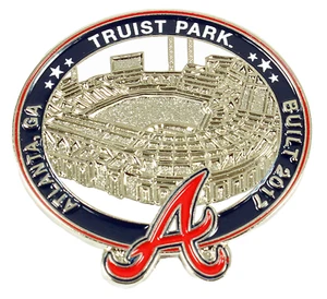Atlanta Braves Truist Park Pin - Atlanta, GA / Built 2017- Limited 1,000 - Picture 1 of 3