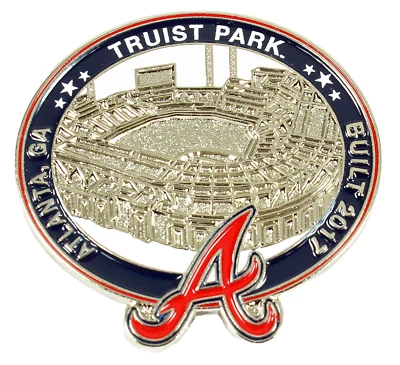 Atlanta Braves Truist Park Pin - Atlanta, GA / Built 2017- Limited 1,000 - Image 1 of 3