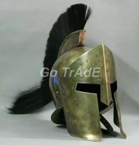Medieval Antique 300 Spartan Helmet KING LEONIDAS Armour Without Wooden Stand - Picture 1 of 3