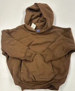 Kanye West YZY Gap Yeezy Double Layer Hoodie Youth XXS Dark Brown - Picture 1 of 2