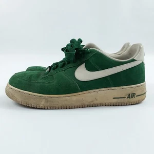 Nike Shoes Mens 13 Air Force 1 Pine Green Low Blazer Pack 2013 Suede 488298-308 - Picture 1 of 17