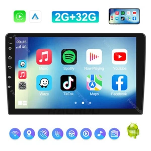 32G Android 11.0 10.1" Car Carplay Radio GPS Wifi Player Touch Screen Stereo BT - Picture 1 of 15