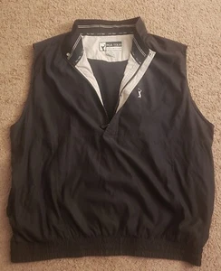 PGA Tour Collection Golfweste Herren XL schwarz 1/2 Zip Windbreaker Pullover  - Bild 1 von 7