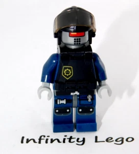 LEGO Robo SWAT with Helmet & Armor Minifigure Police Dropship Batman (70815) - Picture 1 of 4