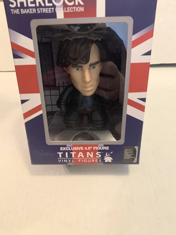 Figura 4,5" Colección Sherlock Baker Street Titans BBC TV Exclusiva Bloque Nerd  Foto 1 de 4