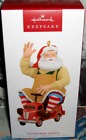 Toymaker Santa`2022`Santa Rides On The Toys He Makes-It's #-23-Hallmark Ornament