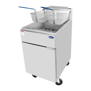 ATOSA ATFS-75 Commercial 5 Tube Stainless Steel Floor Deep Fryer 15000BTU 75 lbs - Picture 1 of 12