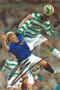 CELTIC: MARC-ANTOINE FORTUNE SIGNED 6x4 ACTION PHOTO+COA - Picture 1 of 1