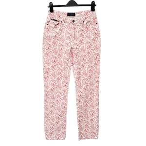 Pantalones vaqueros vintage Valentino florales hechos en Italia - W27 L30 - Imagen 1 de 8