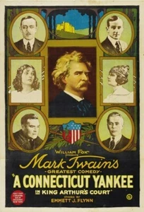 UN POSTER FILM CONNECTICUT YANKEE MARK TWAIN VINTAGE - Foto 1 di 1