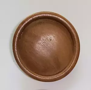 Olivewood Handcrafted Round Shank Back ANTIQUE BUTTONS 45L - 1 1/8" - 29mm B148 - Picture 1 of 5