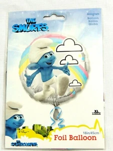 NEW IN PKG. ~~THE SMURFS - 18" FOIL BALLOON -PARTY SUPPLIES - Picture 1 of 1