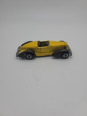 Mattel 1978 Hong Kong Hot Wheels Auburn 852 coche amarillo vintage suelto Foto 1 de 4