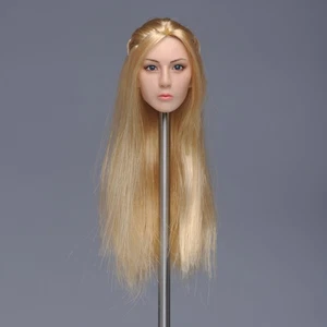 YMTOYS 1/6 Rubia Niña Cabeza Esculpida Para 12" Mujer Pálido Ph TBL Figura de Acción Cuerpo - Imagen 1 de 17