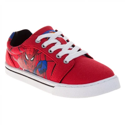 Spider-Man Web Swinging Laced Kid's Sneakers Red - Image 1 of 4