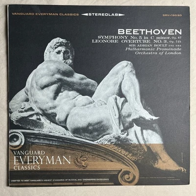 BEETHOVEN Symphony 5/Leonore Overture 1966 Vinyl LP Vanguard SRV-190SD - VG+ - Image 1 of 4
