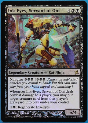 Ink-Eyes, Servant of Oni (Prerelease) FOIL Betrayers of Kamigawa NM (499823) - Image 1 of 2