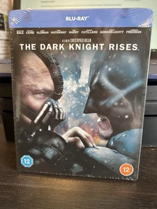 The Dark Knight Rises BLU RAY STEELBOOK UK Release NEW & SEALED - Picture 1 of 3