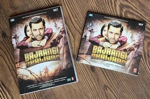 BAJRANGI BHAIJAAN DVD & CD RARE Bollywood HINDI LANGUAGE ENGLISH SUBTITLES 2015 - Picture 1 of 4