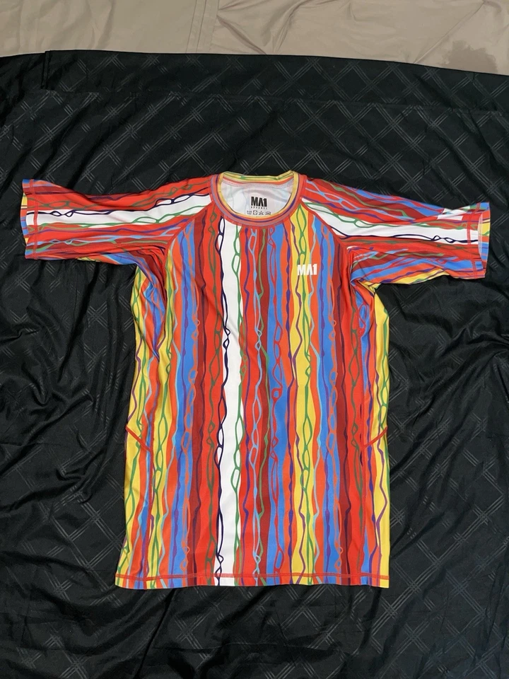 MA1 Combat Jiu Jitsu Rash Guard 2XL Craig Jones B Team Giles XXL MMA COOGI Foto 1 de 4