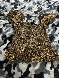 Jessica Simpson Medium Shirt Leopardenmuster - Bild 1 von 5