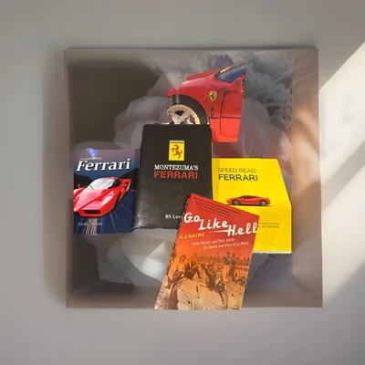 Ferrari Book Lot Go Like Hell Hardcovers Racing History Design Culture Collector - Image 1 of 4