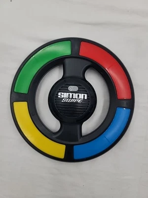 Hasbro Simon Swipe Full-Size Handheld 4 Mode Electronic Game Works Tested! - Image 1 of 4