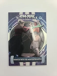 2024 Topps Star Wars Obra Maestra Revancha Hermana de la Noche Bruja Viaje Ahsoka #JA-20 - Imagen 1 de 2
