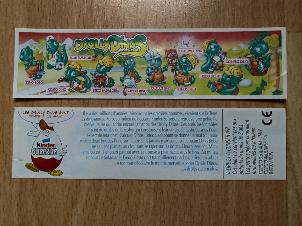 Ü EI 1 BPZ - DROLLY DINOS - F 1996 - Bild 1 von 1