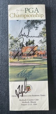 81º Programa Campeonato PGA 1999 5 Autos Fred Parejas -Hale Irwin -Tiger’s 1er Foto 1 de 4